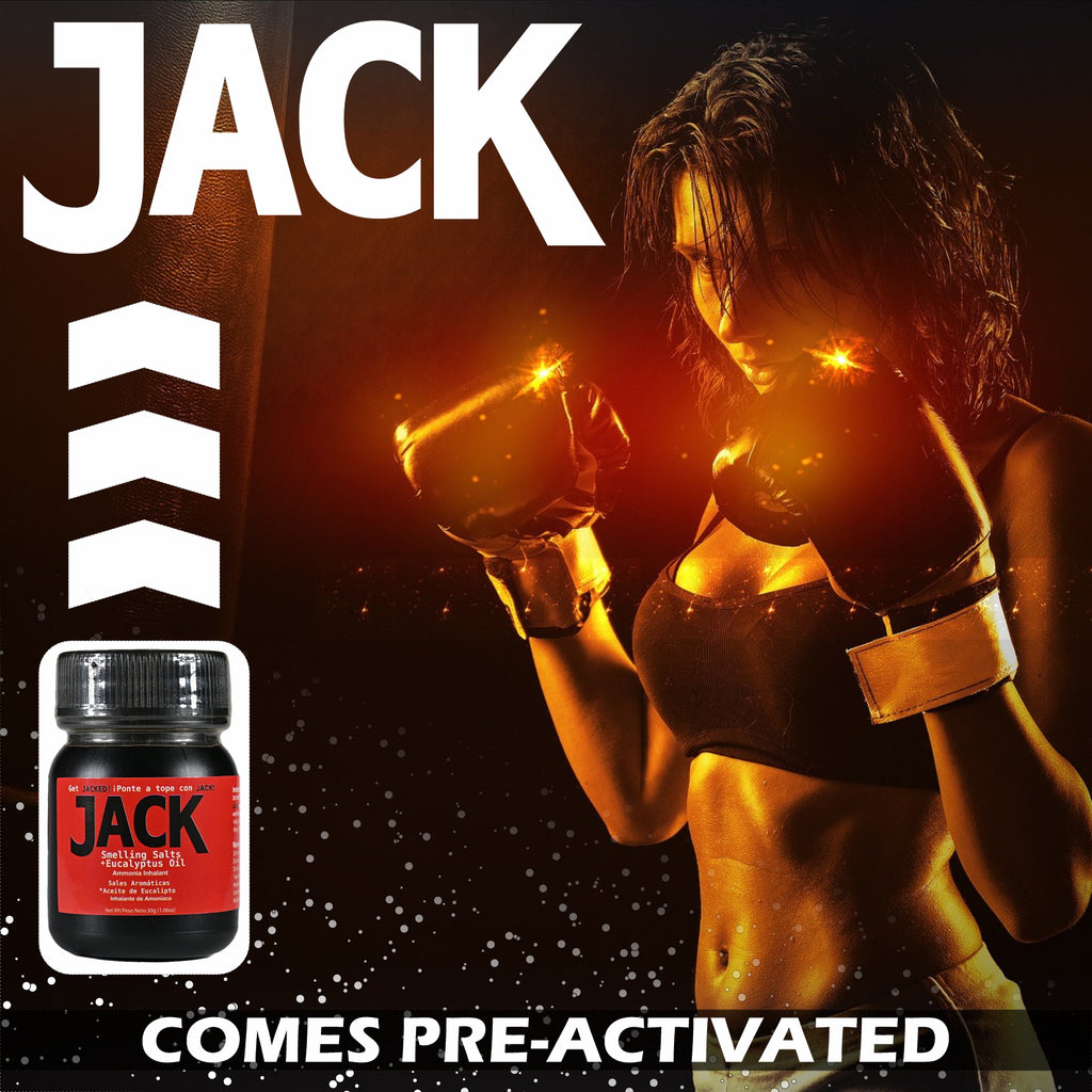 JACK Smelling Salts + Eucalyptus - Ripper Ammonia Smelling Salts Boosted by Eucalyptus
