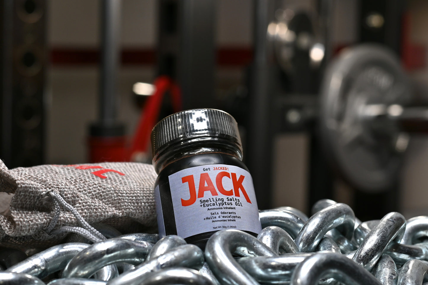 JACK Smelling Salts for Athletes + Eucalyptus Oil