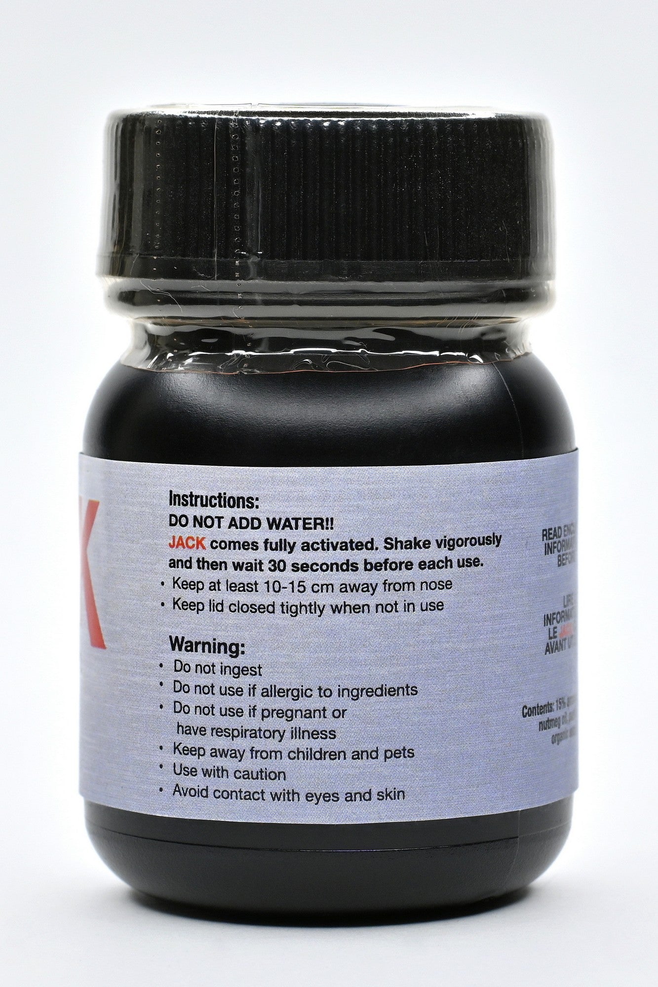 JACK Smelling Salts for Athletes + Eucalyptus Oil